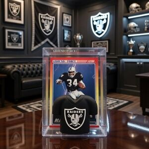 Bo Jackson Los Angeles Raiders Mini Football Memorabilia